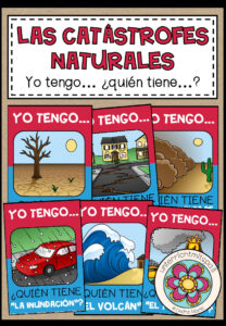 LAS CATÁSTROFES NATURALES (Naturkatastrophen) – Yo tengo … ¿Quién tiene …? (Spanisch)