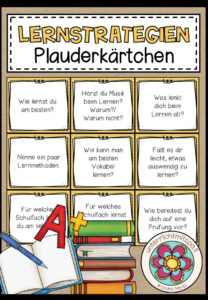 LERNSTRATEGIEN – Plauderkärtchen