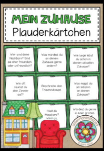 MEIN ZUHAUSE – Plauderkärtchen