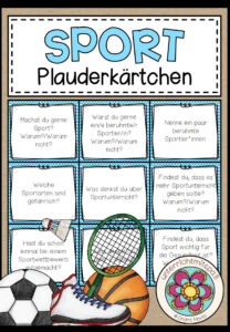 SPORT – Plauderkärtchen