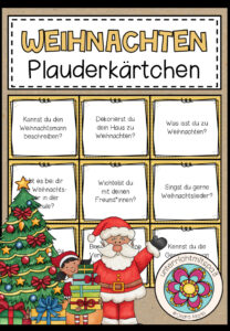 WEIHNACHTEN – Plauderkärtchen