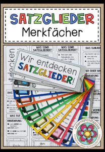 SATZGLIEDER – Merkfächer