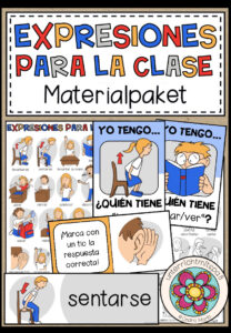 EXPRESIONES PARA LA CLASE – Materialpaket (Spanisch)