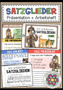 SATZGLIEDER – Präsentation + Arbeitsheft