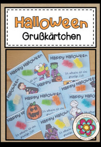 Halloween – Grußkärtchen