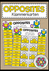 OPPOSITES – Klammerkarten