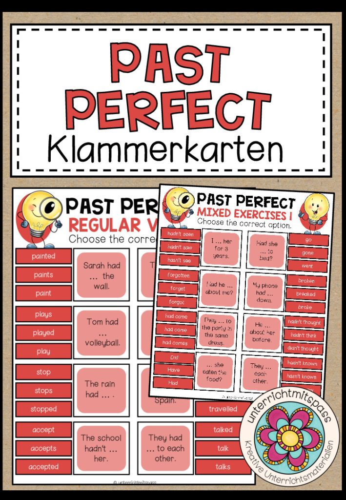 PAST PERFECT – Klammerkarten