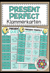 PRESENT PERFECT – Klammerkarten