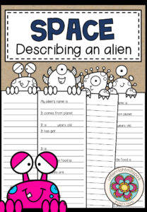 Writing – Describing an alien (Beginners) 2fach differenziert