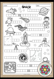 SPACE – Vocabulary Work