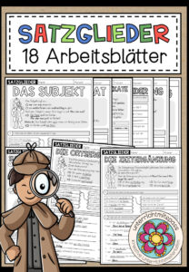 SATZGLIEDER – Arbeitsblätter