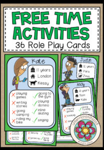 Role Play Cards (36 Stück) – FREE TIME ACTIVITIES
