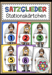 SATZGLIEDER – Sationenkärtchen