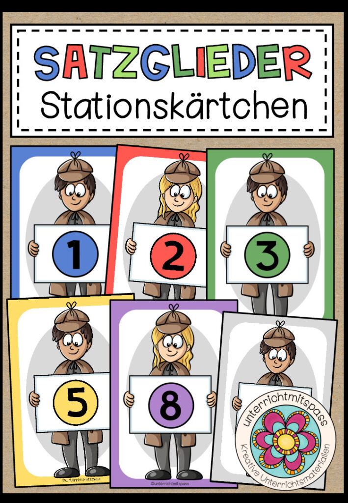 SATZGLIEDER – Sationenkärtchen