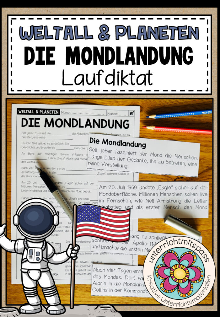 Die Mondlandung – Laufdiktat