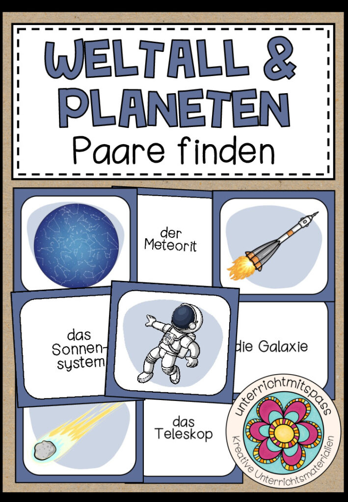 WELTALL & PLANETEN – Paare finden