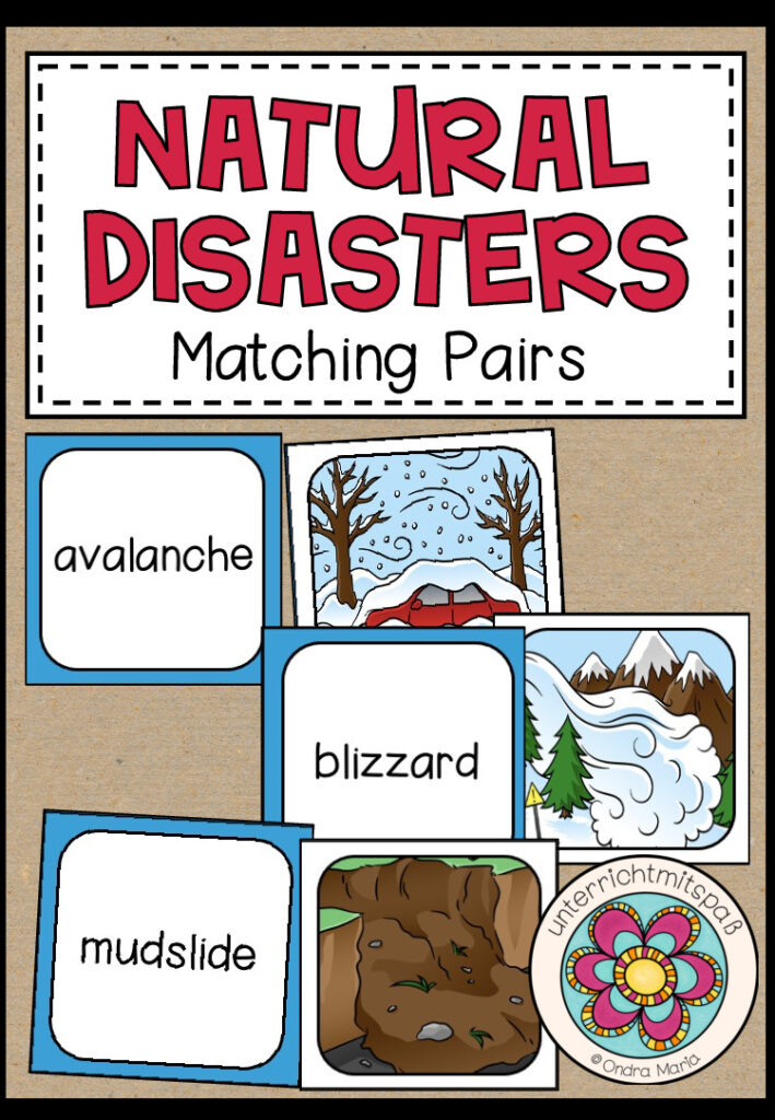 NATURAL DISASTERS – Matching Pairs