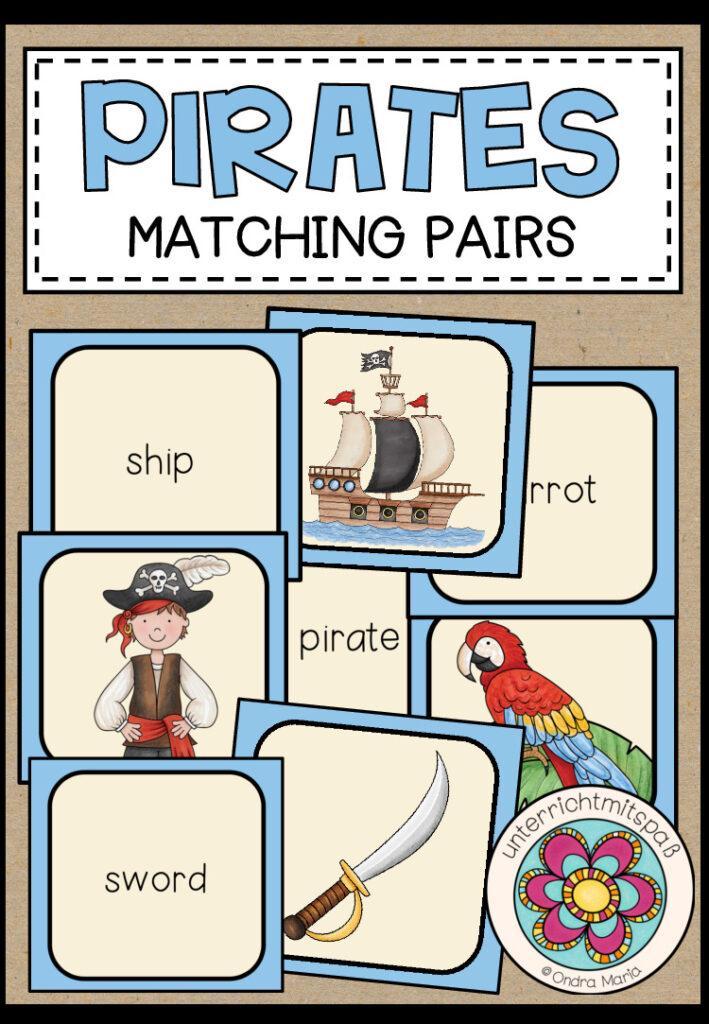 Pirates – MATCHING PAIRS