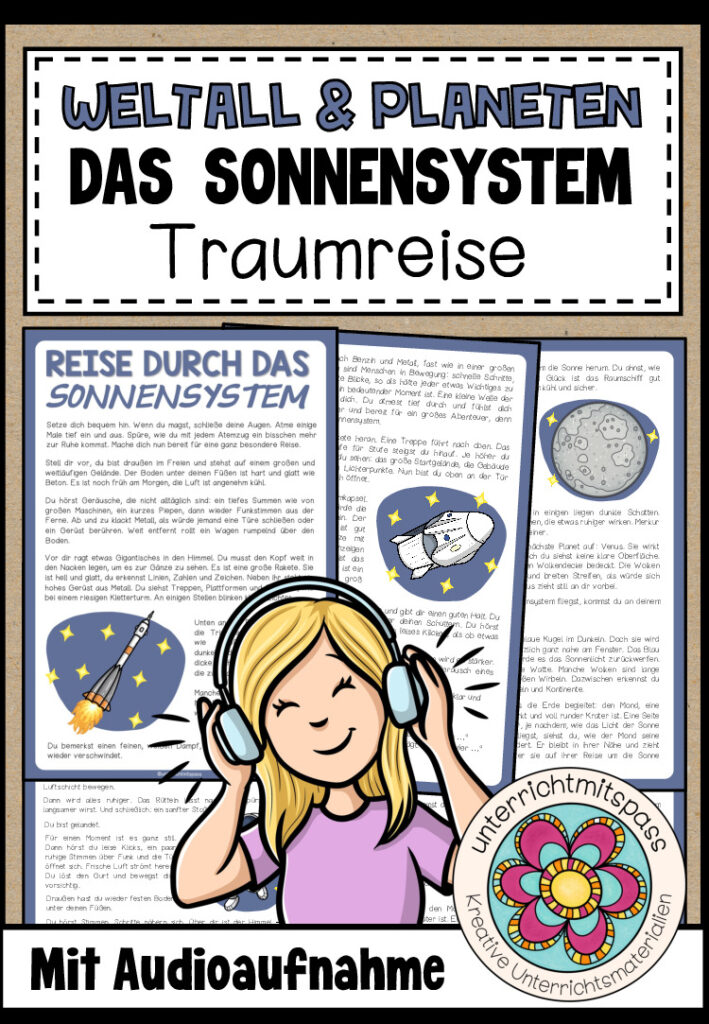 WELTALL & PLANETEN – Reise durch das Sonnensystem – Traumreise (mit Audioaufnahme)