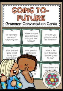 GOING TO-FUTURE – Grammar Conversation Cards