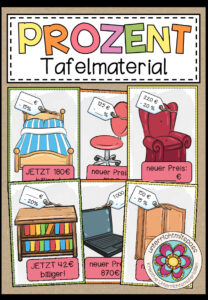 PROZENT (Prozentrechnung) – Tafelmaterial