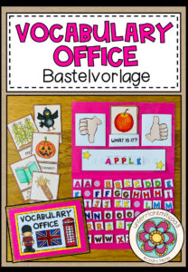 Vocabulary Office – Bastelvorlage