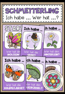 DER SCHMETTERLING – Ich habe … wer hat …?