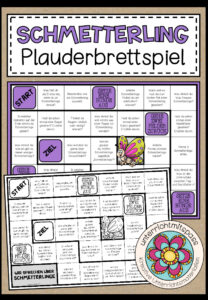 DER SCHMETTERLING – Plauderbrettspiel