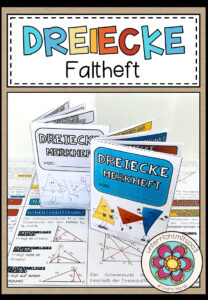 DREIECKE – Faltheft (Merkheft)