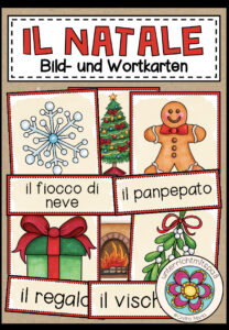 IL NATALE (Weihnachten) – Bild- und Wortkarten (Italienisch)