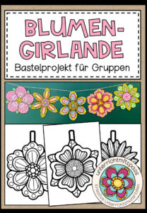Blumen-Girlande – Bastelprojekt