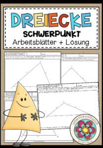 DREIECKE – Schwerpunkt (10 Arbeitsblätter)