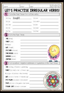 PAST SIMPLE – Irregular Verbs (Worksheet)