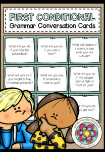 FIRST CONDITIONAL – Grammar Conversation Cards