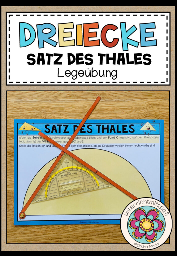 SATZ DES THALES (Dreiecke) – Legeübung