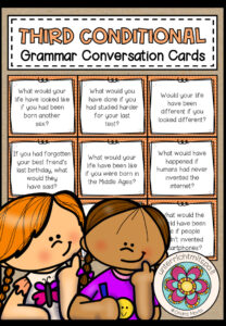 THIRD CONDITIONAL – Grammar Conversation Cards