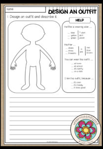 DESIGN AN OUTFIT – Worksheet