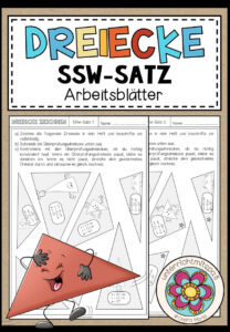 SSW-SATZ – Dreiecke konstruieren (Arbeitsblätter)