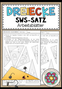 SWS-SATZ – Dreiecke konstruieren (Arbeitsblätter)