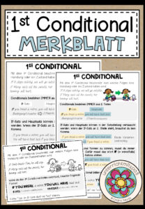 First Conditional – Merkblatt