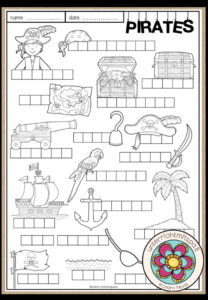 Pirates – Vocabulary Worksheet
