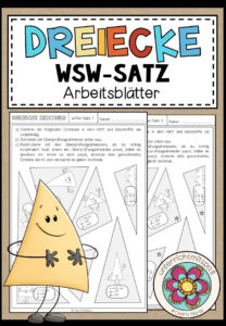 WSW-SATZ – Dreiecke konstruieren (Arbeitsblätter)