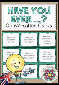 Have you ever …? (Present Perfect) – Conversation Cards