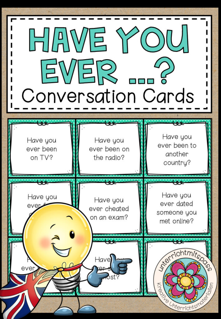 Have you ever …? (Present Perfect) – Conversation Cards