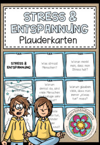Stress & Entspannung – Plauderkarten