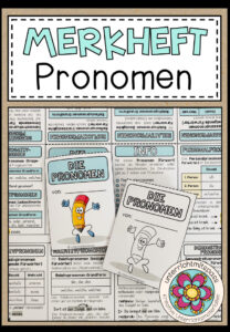 PRONOMEN – Merkheft / Faltheft (für den Deutschunterricht)