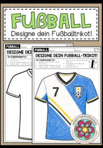 Designe dein eigenes Fußball-Trikot! (Vorlage)