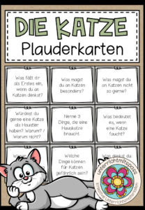 DIE KATZE – Plauderkarten