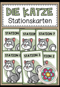 DIE KATZE – Stationskarten