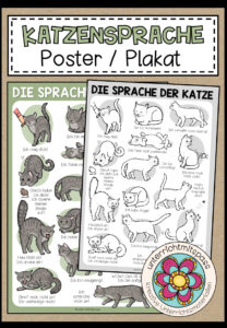 KATZENSPRACHE – Poster
